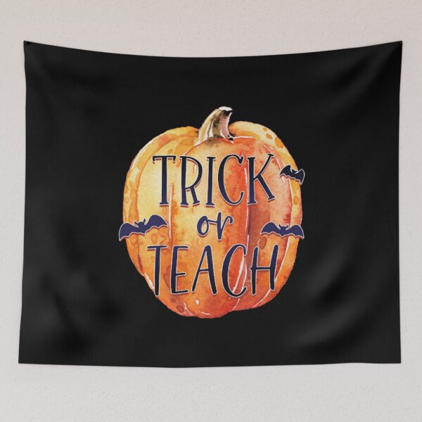 Item preview, Trick Or Teach Funny Halloween Gift For Teacher designed and sold by Big Twelve.