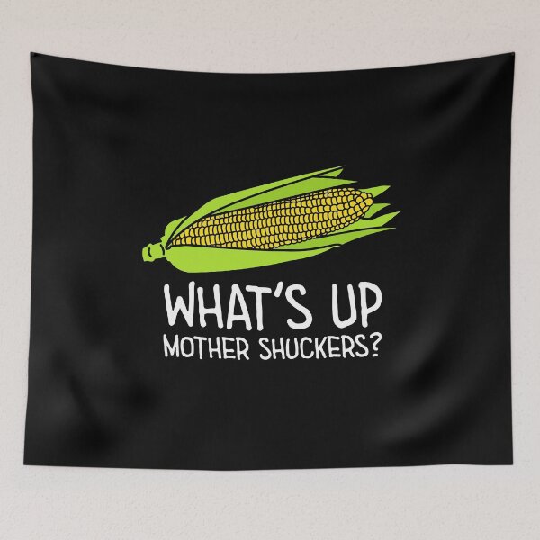 Item preview, What's Up Mother Shuckers Funny Corn Lover Cornhole Player  designed and sold by JessieJune.