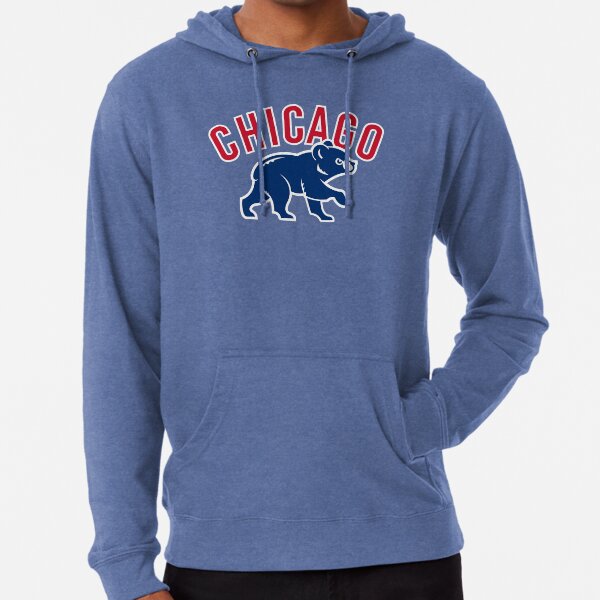 Chicago Cubs Stitches Team Pullover Sweatshirt - Light Blue