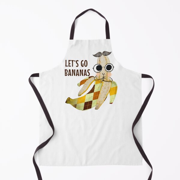 Item preview, Lets Go Bananas - Banana Food Pun designed and sold by PirateAvocado.