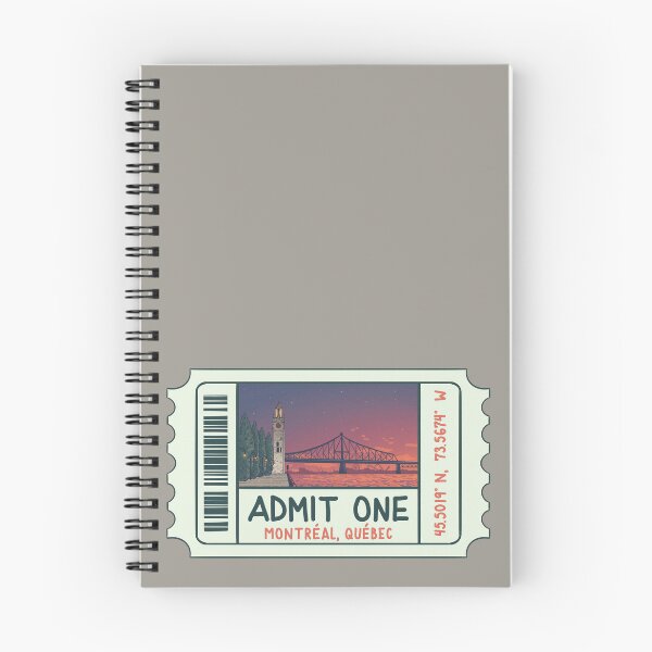 Item preview, Ticket to Montreal designed and sold by Jackie Van Ryn.