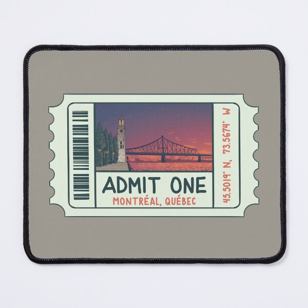 Item preview, Ticket to Montreal designed and sold by Jackie Van Ryn.