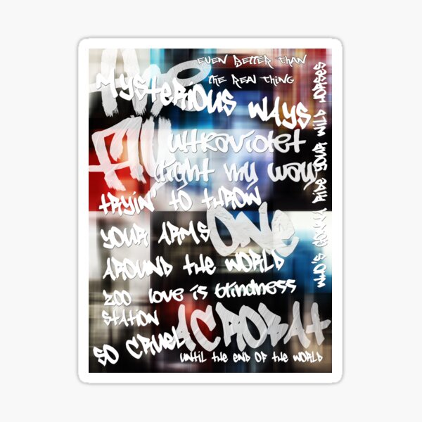 Artikel-Vorschau von u2 achtung baby graffiti, designt und verkauft von clad63.