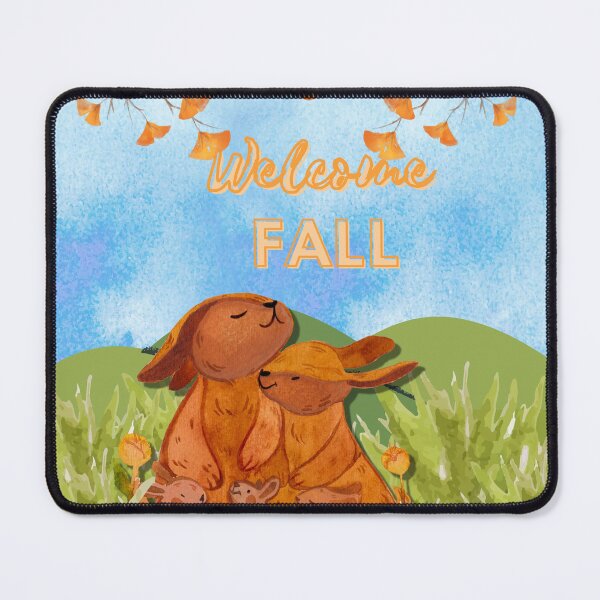 Item preview, Welcome Fall (Rabbit Family) designed and sold by SimplyMe-Plus.