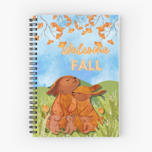 Item preview, Welcome Fall (Rabbit Family) designed and sold by SimplyMe-Plus.