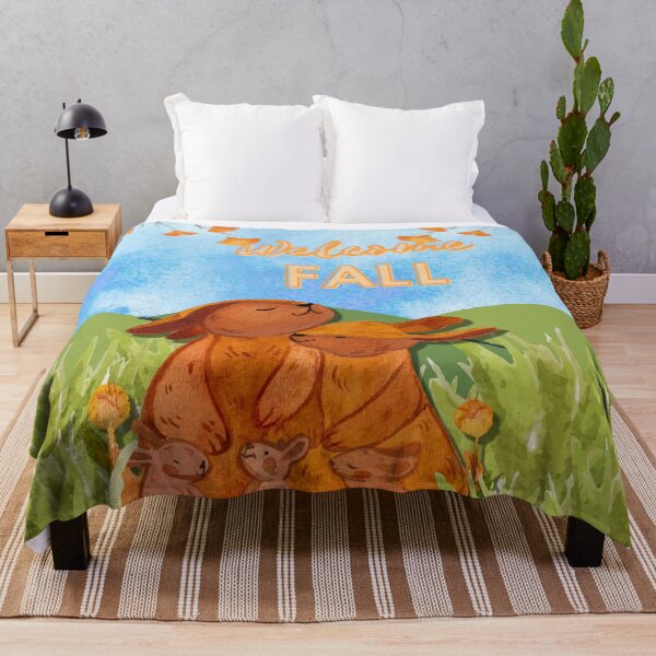 Item preview, Welcome Fall (Rabbit Family) designed and sold by SimplyMe-Plus.