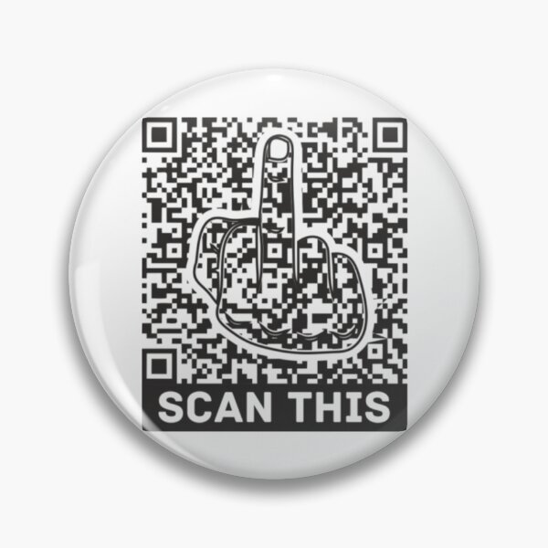 Item preview, fuck Qr code best idea of gift for friends designed and sold by CraftingJeany.