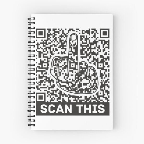 Item preview, fuck Qr code best idea of gift for friends designed and sold by CraftingJeany.