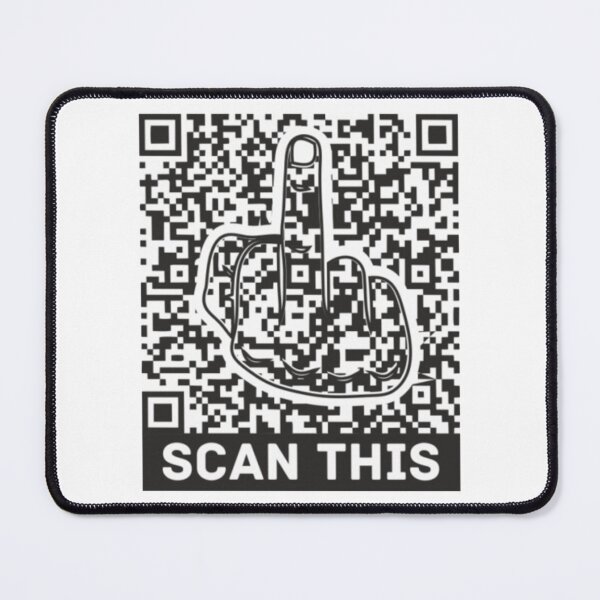 Item preview, fuck Qr code best idea of gift for friends designed and sold by CraftingJeany.