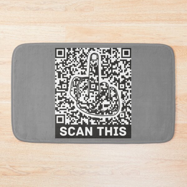 Item preview, fuck Qr code best idea of gift for friends designed and sold by CraftingJeany.