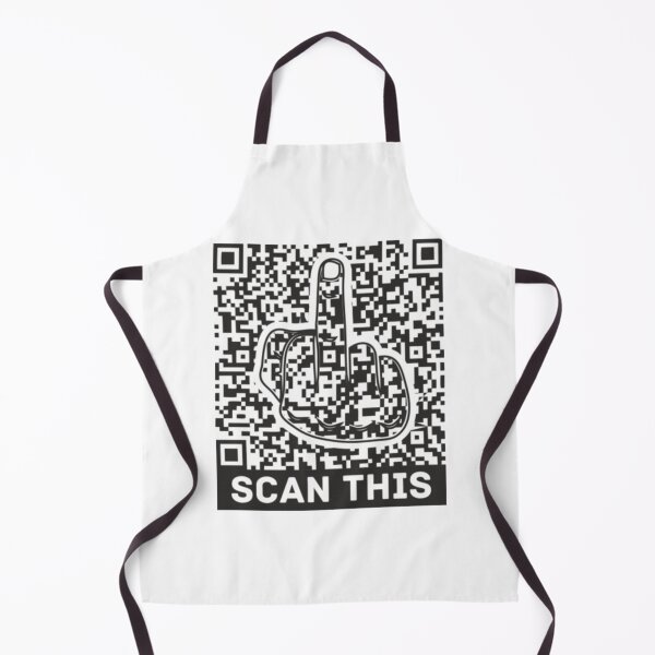 Item preview, fuck Qr code best idea of gift for friends designed and sold by CraftingJeany.