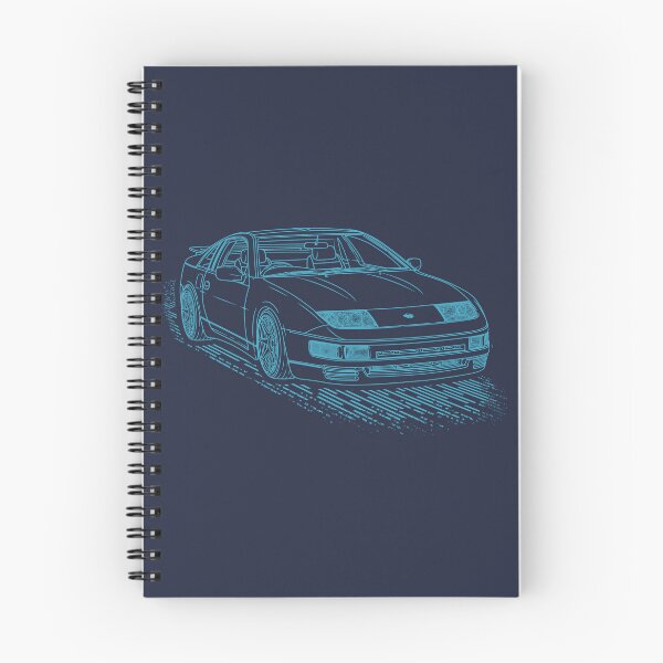 Item preview, JDM 300ZX Fairlady Z Lineart Blueprint designed and sold by JDM Guyvit.