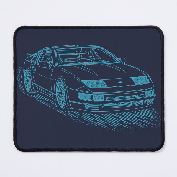Item preview, JDM 300ZX Fairlady Z Lineart Blueprint designed and sold by JDM Guyvit.