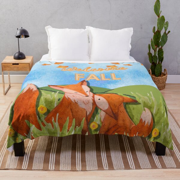 Item preview, Welcome Fall (Fox Family) designed and sold by SimplyMe-Plus.