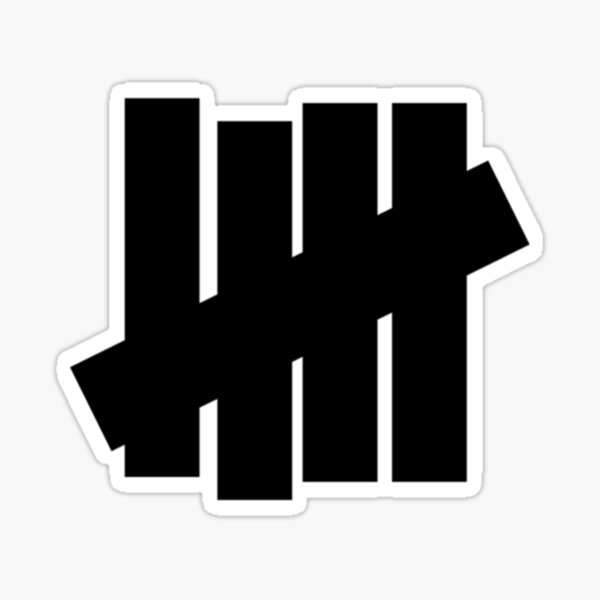 meilleurs invaincus noirs Sticker