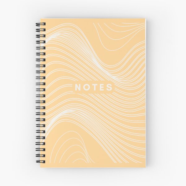 Item preview, Cuaderno Line Art Minimalista Amarillo designed and sold by skpersephone.