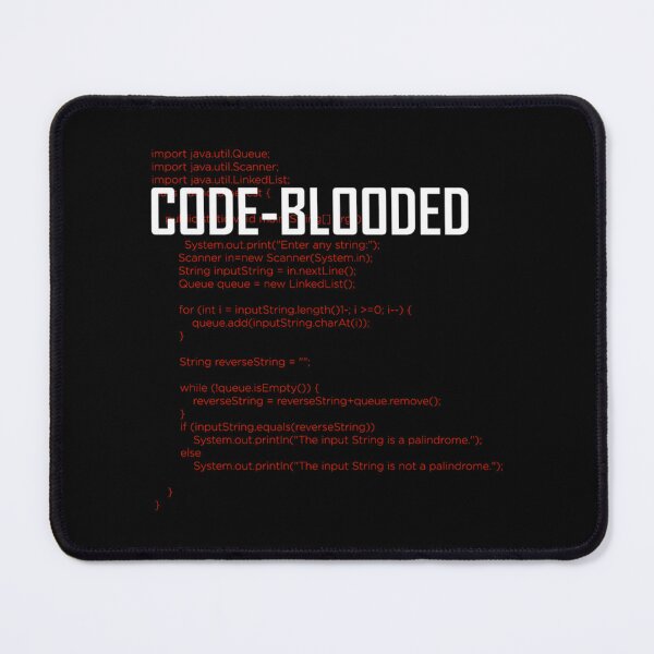 Item preview, Code-Blooded Tee Funny Code Programmer IT  Tee Mens Womens Ladies Dad Gift Geek Nerd Present  designed and sold by CraftingJeany.