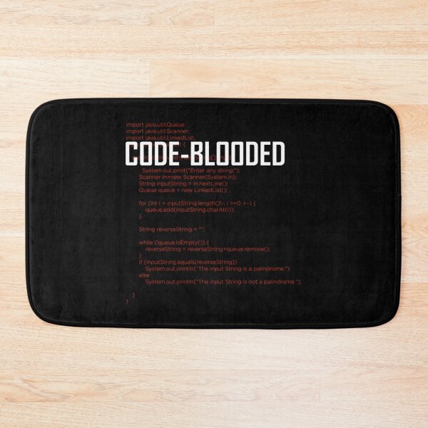 Item preview, Code-Blooded Tee Funny Code Programmer IT  Tee Mens Womens Ladies Dad Gift Geek Nerd Present  designed and sold by CraftingJeany.