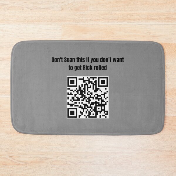 Item preview, Don_t scan this if you don_t want to get Rick rolled   designed and sold by CraftingJeany.
