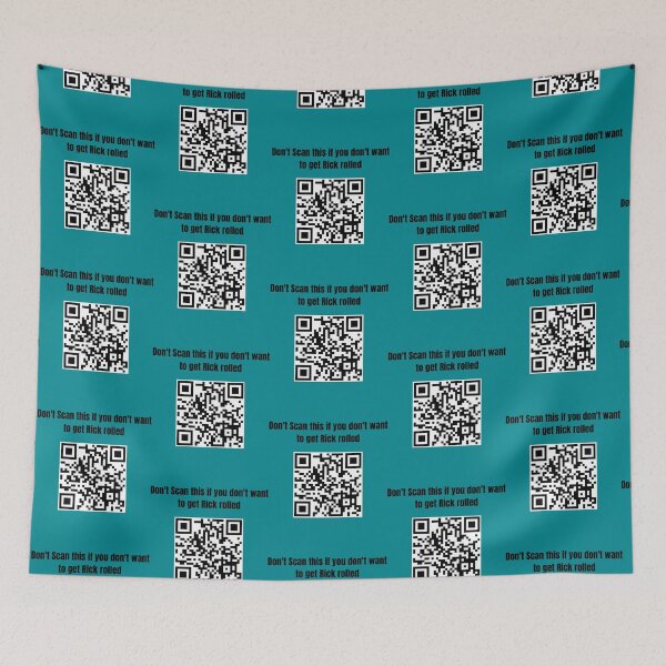 Item preview, Don_t scan this if you don_t want to get Rick rolled   designed and sold by CraftingJeany.