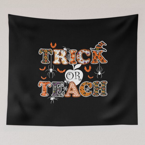 Item preview, Trick Or Teach Funny Halloween Gift For Teacher designed and sold by Big Twelve.
