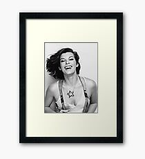 Milla jovovich Framed Print