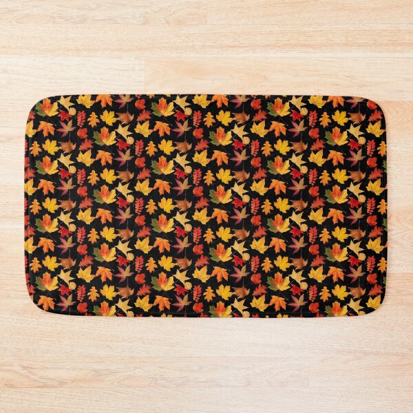 Item preview, Welcome Autumn Fall Leaves Colors Pattern designed and sold by OutdoorsZee1.