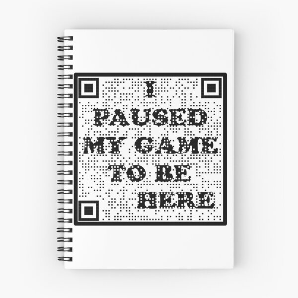 Item preview, I Paused My Game To Be Here Barcode   designed and sold by CraftingJeany.