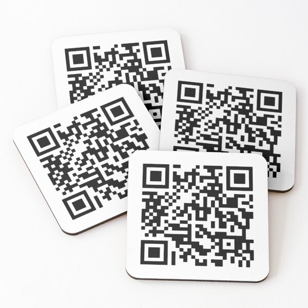 Item preview, Never Gonna Give You Up QR Code   designed and sold by CraftingJeany.