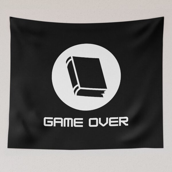 Item preview, Game Over Black Book! designed and sold by tmdaliggr.