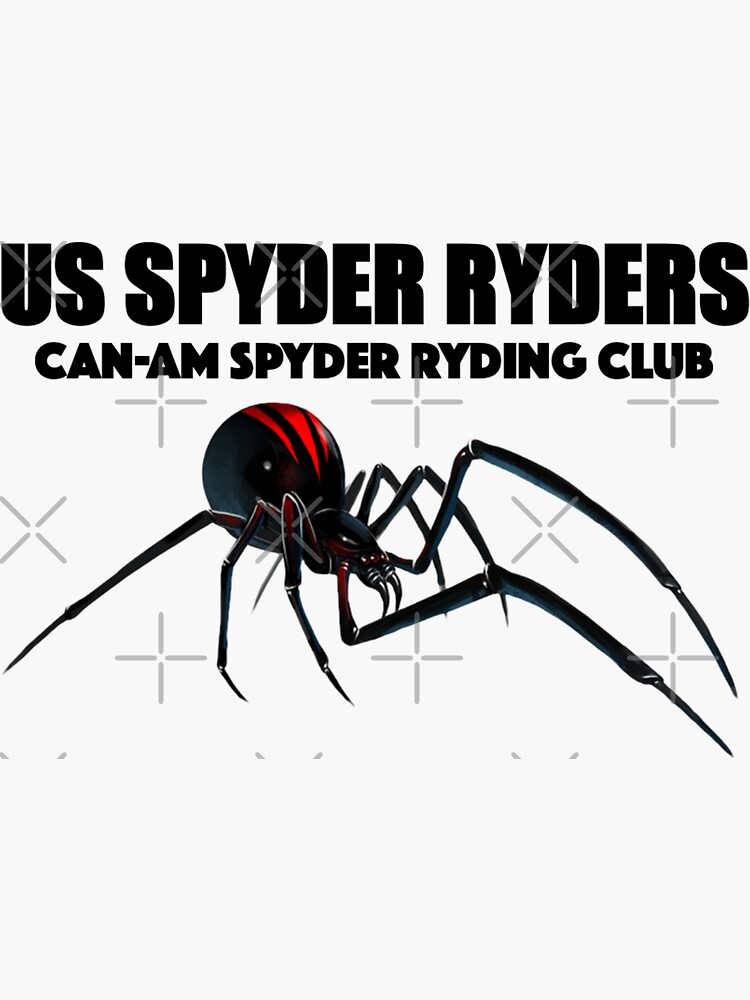 "US Spyder Ryders Spyder" Sticker for Sale by JamesGerdes Redbubble