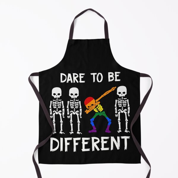 Item preview, Dare To Be Different Funny Skeleton LGBT Halloween designed and sold by Teapot-art.