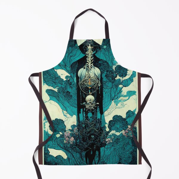 Item preview, Winter of the Fantasy Pirate Samurai Tecno Noir Cyber Punk Demon Hunter designed and sold by esotericorigins.