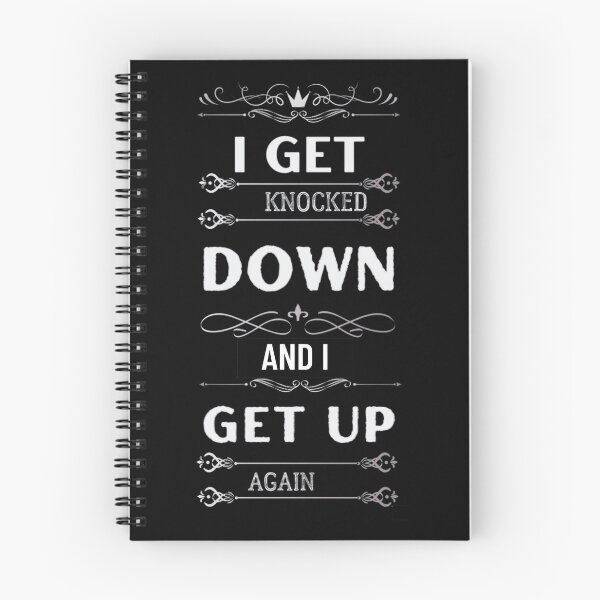 Item preview, I get knocked down and I get up again. designed and sold by TracyPhotoArt.