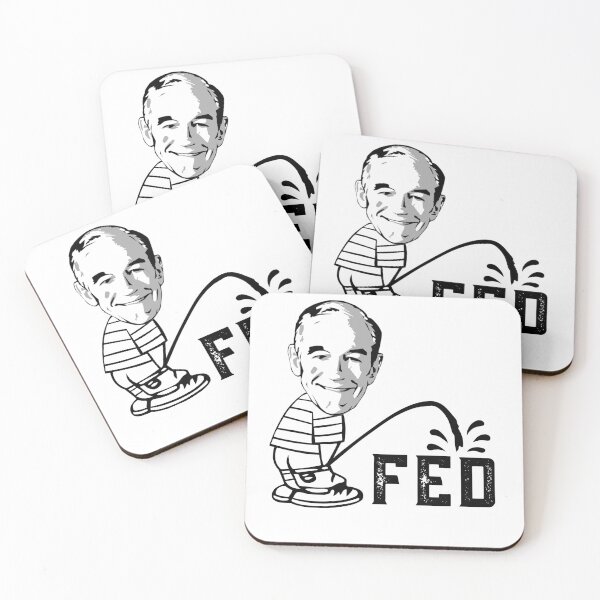 Item preview, Ron Paul "Calvin Peeing" Parody - FED End the FED Federal Reserve designed and sold by v3services.