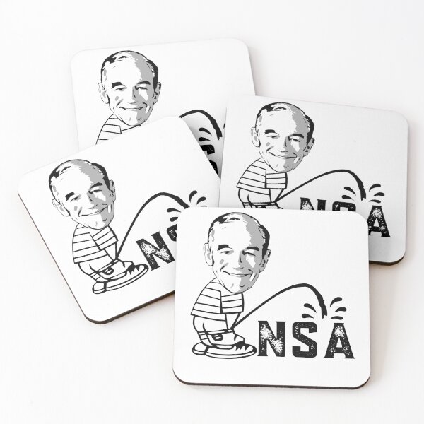 Item preview, Ron Paul "Calvin Peeing" Parody - NSA designed and sold by v3services.