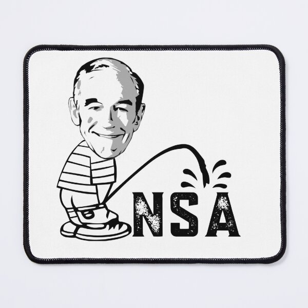 Item preview, Ron Paul "Calvin Peeing" Parody - NSA designed and sold by v3services.