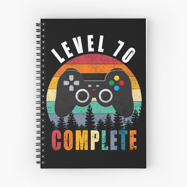 Item preview, Level 70 Complete Retro Vintage 70th Birthday Gift For Gamer designed and sold by PansyBoyd.