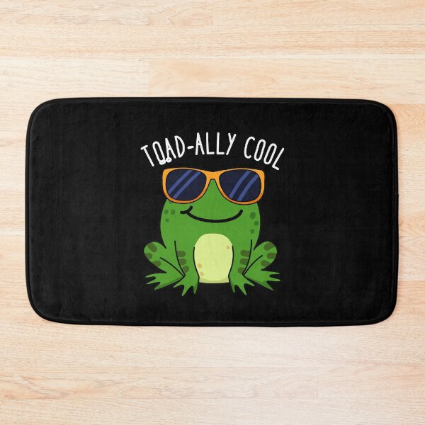 Item preview, Toadally Cool Funny Toad Puns (Dark BG) designed and sold by punnybone.