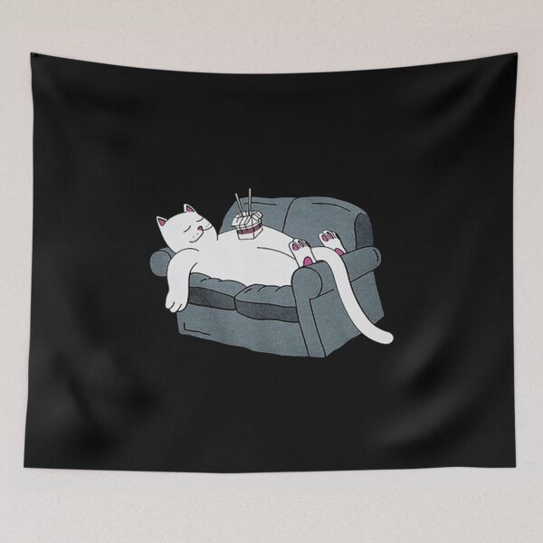 Item preview, Sleeping on sofa designed and sold by cocokstore.