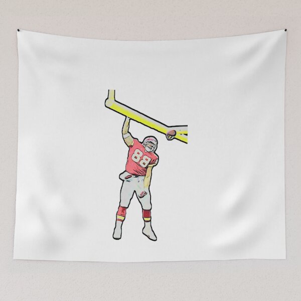 Item preview, Tony Gonzalez Kansas City tight end bold cartoon  designed and sold by eNVy Co.