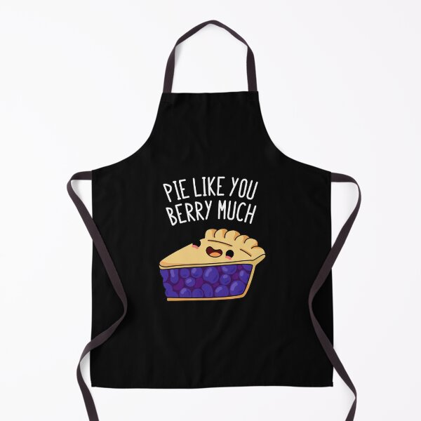 Item preview, Pie Like You Berry Much Funny Food Puns (Dark BG) designed and sold by punnybone.