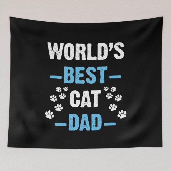 Item preview, WORLD'S BEST CAT DAD designed and sold by antipatic.