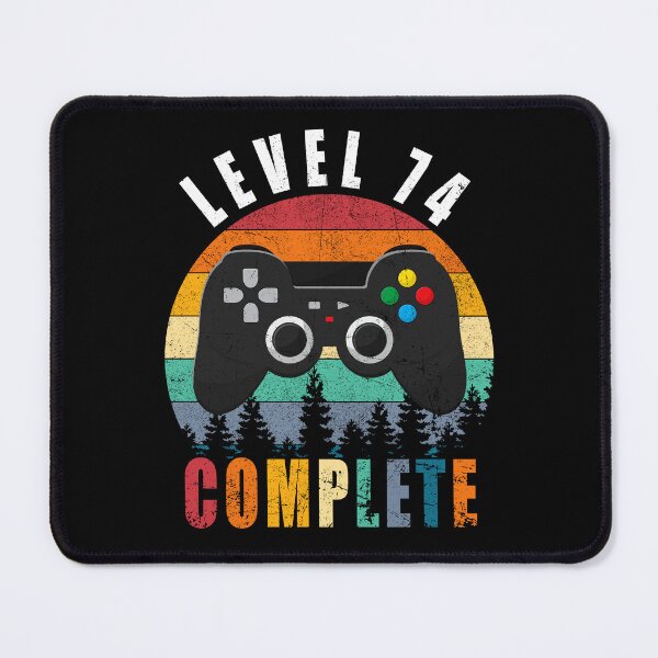 Item preview, Level 74 Complete Retro Vintage 74th Birthday Gift For Gamer designed and sold by PansyBoyd.
