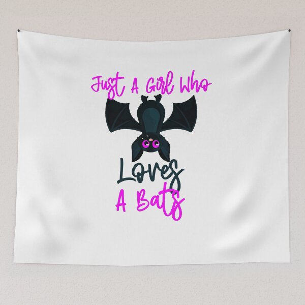 Item preview, just a girl who loves a bats designed and sold by yssnyd.