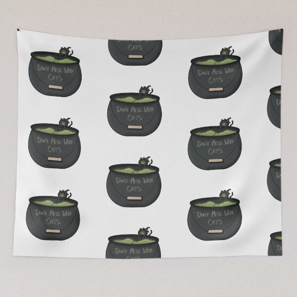 Item preview, Don’t mess with cats designed and sold by Belinda-Sabelle.
