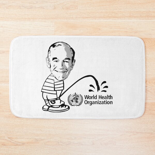Artikelvorschau, Ron Paul „Calvin Peeing“ Parodie – Weltgesundheitsorganisation WHO entworfen und verkauft von v3services.