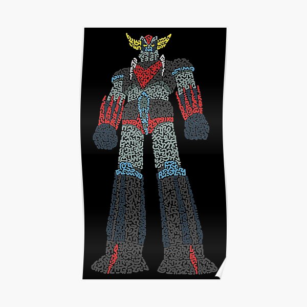 Robot Goldorak Poster