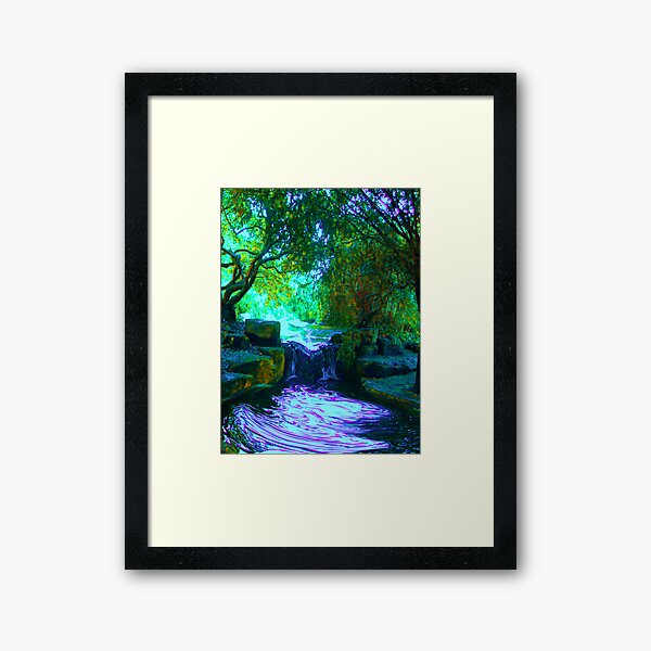 Wishing Waters Gerahmter Kunstdruck