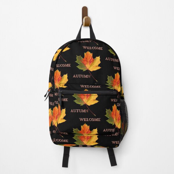 Item preview, Welcome Autumn Fall Colors in Sugar Maple Leaf designed and sold by OutdoorsZee1.